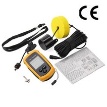 무선 어군탐지기 낚이어탐기 휴대용 선박용 레이더 Matsutec GF600 음파 탐지기 낚시 경고 물고기 파인더 수중 에코 사운드