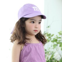 [메르시보꾸] 아동용 M자수볼캡 아동캡모자 야구모자