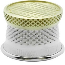 Colonial Raised-Edge Thimble Size 8 null, 1, Silver