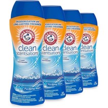 암앤헤머 고체 섬유유연제 퓨리파잉 워터 미국 Arm n Hammer solid Fabric Softener Purifying Waters 680g 4팩 향기부스터
