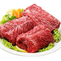 도축장 직배송 신선정육 암소 암돼지 골라담기, 1팩, 암소산적용 1+등급500g