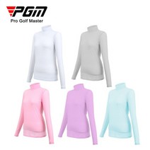 PGM 골프 티셔츠 긴 소매 자외선 차단 여성 운동 골프웨어