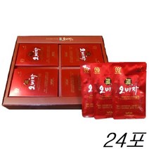 무한식품 오미자 원액 엑기스 효능 문경 오미자 열매 청 즙 차 만들기 50ml 24포