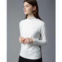 닥스 골프 화이트 여성 양면 기모 하이넥 이너DNTS2D903OW