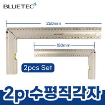 블루텍 철직자 수평직각자 알루미늄 수평 수직 측정, BD-ALS150