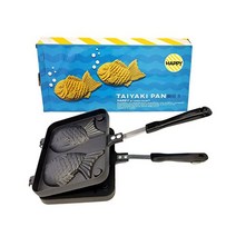 병행 수입 Taiyaki Japanese Fish Shaped Hot Cake Maker 타이야키 메이커