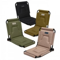 [지오프리] 릴렉스 그라운드 체어 캠핑 좌식의자, 3.카키