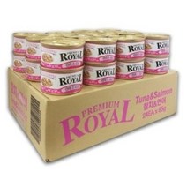 펫스토리 프리미엄 로얄 고양이캔, 참치 + 연어, 24개