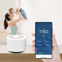 복합가스 측정기 가스 탑기기 산소농도 TVOC 대기 질 모니터 Co2 센서 미터 HCHO 감지기 포름 알데히드 이산화탄소 테스터 온도 분석기