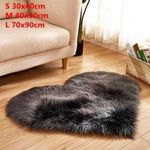 미끄럼방지 부드러운 인조 모피 울 카펫 30 개 30x30cm 실내 양가죽 러그 모던 매트 블루 화이트 핑크 그레이 거실