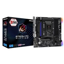 애즈락 B760M PG Riptide D5 메인보드 (LGA1700 DDR5 M-ATX) 디앤디컴, 1개, 선택하세요