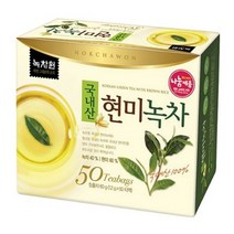 녹차원 국내산 현미녹차, 1.2g, 1개, 200개입
