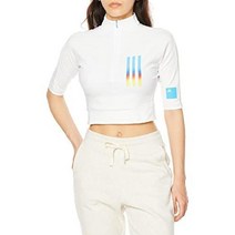 아디다스 반팔 티셔츠 미션 빅토리 슬림 핏 TJ900 화이트 여성