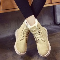 털안감 여성 앵클부츠 디커부츠 워커(2.5cm)