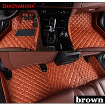 코일매트RHD/LHD BMW F33 F83 420d 420i 425d 428i 430d 430i 435d 435i 440i 2014-2020 년 컨버터블 액세, 06 Brown