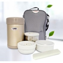 정성스런 엄마밥 보온도시락 수험생용 보온도시락통 예쁜보온도시락 죽통, 코스모스 377보온도시락