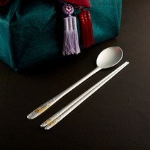 한국도자기리빙 금부 예단 은수저 2인 세트()한국도자기 2벌세트, 금부잉어 2벌세트(무료예단포장)