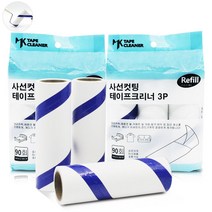 일음쇼핑^^mMK_ S-05 사선컷팅 90회 테이프크리너 리필만 9롤 고양이털 클리너 먼지 크리너 강아지일medi^^, ab^^선택없는