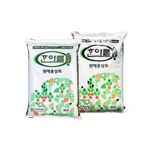 바우팜앤가든 한아름 원예용상토 무비상토 50L 원예상토 화분 분갈이 흙 배양토 피트모스 펄라이트 코코피트 질석 다육이 텃밭 주말농장 한아름상토, 01. 원예용상토 50L, 50000ml, 1개
