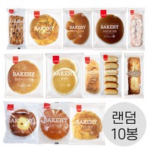삼립 간식빵 랜덤 (2일후 출고), 10봉, 80g