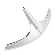 바이크 오토바이 프론트 펜더 팁 장식 트림 커버 프레임 혼다 골드 윙 GL1800 GL 1800 2001-2011 2008 플라스틱 액세서리, [01] Chrome