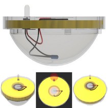 압전소자 드럼 발전기 (1인용) LED 불 빛 신 재생 에너지 운동 전기 변환 원리 이해 사이언스 과학 교구