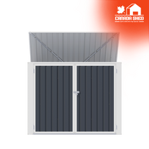 캐나다쉐드 벤자민가든 조립식창고 미니 1.7x1m 작은창고 미니창고 소형창고 어린이집창고 운동장창고 펜션창고 카페창고 에코창고 빌라창고 야외창고 사옥창고 옥상창고, MINI BOX 창고단품+무료배송