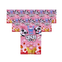 더마시나 빙빙2종 추천상품 모음 인기과자, 1개, 빙빙딸기53.4g x 10개