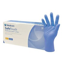 메디컴 어드밴스드 라일락 니트릴장갑 M 100pcs 라텍스장갑