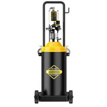 구리스 펌프 에어 고압 중장비 자동 구리스건 말통, 1. 12L-4m튜브+아이언건)