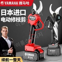 전동전지가위 전정가위 조경 원예 고지가위 무선, [단독모델]브러시리스 8.0-[배터리 2개]