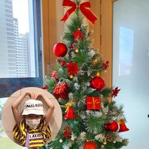 스탠바이고 북유럽 감성 크리스마스 대형 트리 나무 카페 백화점 사무실 예쁜 눈꽃 전나무 고급 스노우 화이트 크리스마스트리, 스탠바이고 크리스마스트리 장식 실버