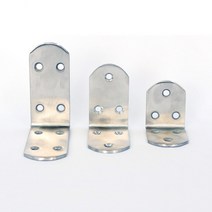 엠파이어 선반받침대 선반지지대 찬넬 각파이프지지대 브라켓 꺽쇠 선반 DIY, 스텐꺽쇠 STC85W38(1개입)
