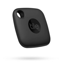 Tile 메이트(2022) 블루투스 트래커 키 파인더 및 휴대폰 가방 등을 위한 아이템 로케이터 최대 250피트 범위 워터프루프 iOS 및 안드로이드 호환 (2개입), Mate Black / 1-pack