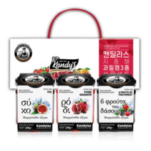 캔딜라스 지중해 과일잼 무화과 230g + 석류 230g + 산속과일 230g 세트, 8세트