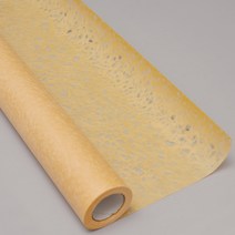 구름한지 낙수지롤54cm* 20m 한지포장지 벽지 창호지, 주황색
