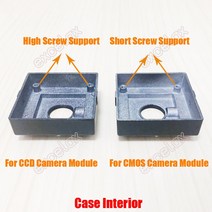 10 개/몫 32x32mm CMOS 카메라 미니 스퀘어 케이스 금속 ATM FPV CCTV 모듈 보드 엑소랙스 하우징 사용, 한개옵션0