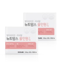 뉴트맘스올인원 종합비타민 영양제 임산부 수유부, 550mg, 2박스