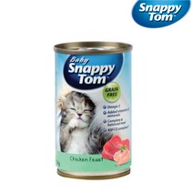 스내피톰 생후 3개월 이후 고양이 베이비 피스트 파테 주식캔 15p, 치킨, 150g, 30개