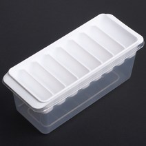 토탈하우스 YUKIPON 아이스컨테이너 얼음틀 블록8줄 얼음보관통 얼음보관함 아이스트레이 (2159)