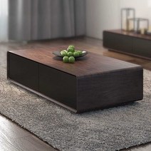 거실테이블 북유럽풍 티비장 모던테이블, L (블랙 + 화이트)