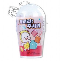 돌려라 주사위 돌림판 벌칙게임 캔디, 1개, 80g