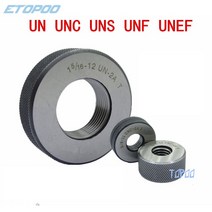 게이지 미국 표준 스레드 링 TPI 1/4 1/2 7/8 UNC UNF UNEF 세트당 2 개, 6.UNF 5-8-18