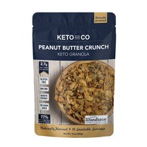 Keto And Co 피넛 버터 크런치 그래놀라, 285g, 1개