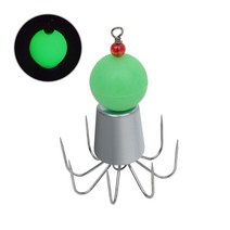 싸파 쭈꾸미 진주 에자 8침 5개입 세트 그린 갑오징어 축광, 단품