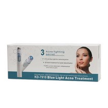 셀룰라이트 마사지기 Acne 레이저 펜 휴대용 주름 제거 기계 흉터 장치 블루 라이트 마사지 긴장 KD-7910, heating-with box