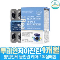 아이루테인 루테인지아잔틴복합추출물 BILBERRY 스마트폰시력 보호 눈침침 눈피곤 좋은 아이케어
