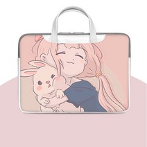 노트북가방 16인치노트북파우치/가방 대용량 노트북 수납 가방 아이패드파우치 12/13/14/15/16.1/17.3인치 노트북 가방 캐릭터, ZL 26
