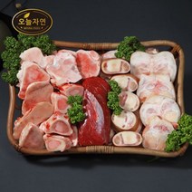 오늘자연 [오늘자연] 한우 효도곰거리 세트 (사골2kg+우족1족+사태500g), 01. 효도곰거리세트