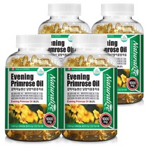 감마리놀렌산 달맞이꽃종자유 1001mg x 300캡슐 x 4병